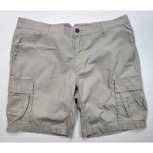 The North Face Mens Cargo‎ Shorts Mens 40 Beige Rip Stop Canvas Outdoors